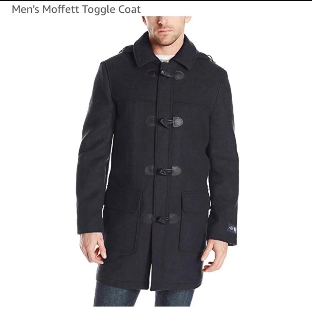 Hart Schaffner Marx Pea Coat Toggle